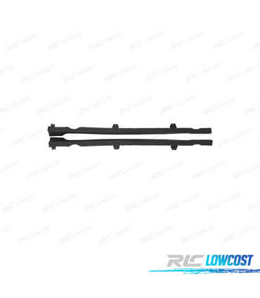 ESTENSIONI MINIGONNE VOLKSWAGEN VW GOLF 7 12-20 LOOK TCR NERO LUCIDO
