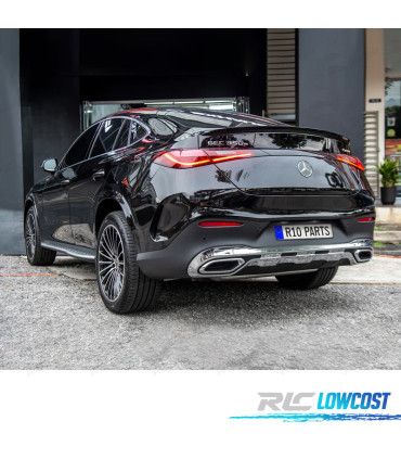 SPOILER ALETTONE MERCEDES GLC C254 24- LOOK AMG NERO LUCIDO