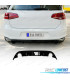 DIFFUSORE VOLKSWAGEN GOLF 7 12-17 LOOK TCR NERO LUCIDO