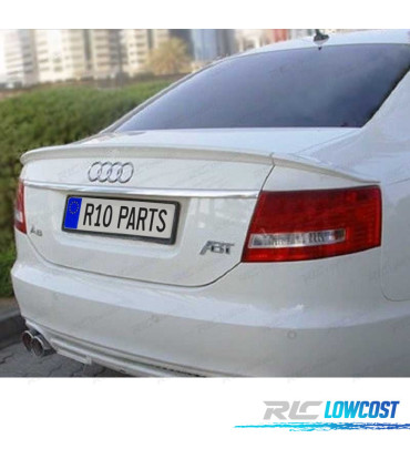 SPOILER AUDI A6 C6 SEDAN 04-11 LOOK ABT 3 PEZZI
