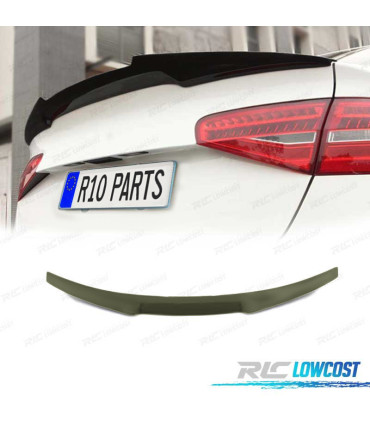 SPOILER ALETTONE AUDI A4 B8 SEDAN 07-15 LOOK PSM ABS