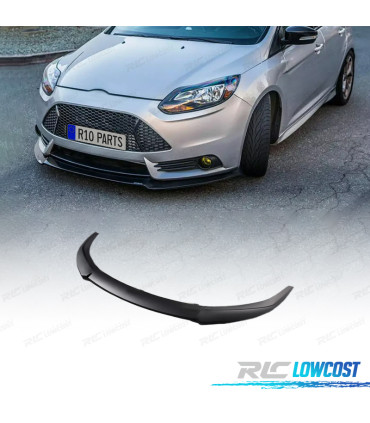 LIP SPOILER ANTERIORE FORD FOCUS 11-14 NERO LUCIDO