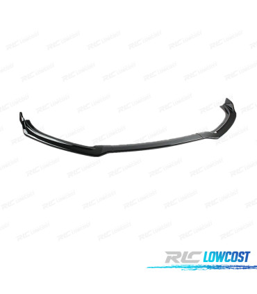 LIP SPOILER ANTERIORE AUDI A6 C7 15-18 LOOK S-LINE NERO LUCIDO