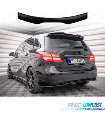 ESTENSIONE SPOILER BAULE MERCEDES W246 11-14 NERO LUCIDO