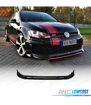 SPOILER LABBRO ANTERIORE PER VOLKSWAGEN VW GOLF MK7 12-20