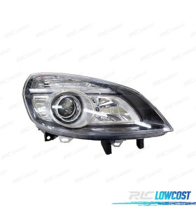FARI DX RENAULT SCENIC II 05-08 XENON FONDO NERO