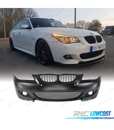 PARAURTI + GRIGLIE BMW E60 03-07 LOOK M5 PDC SRA