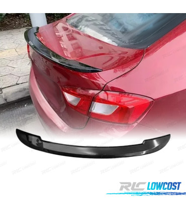 SPOILER ALETTONE TOYOTA YARIS SEDAN 14-17 NERO LUCIDO