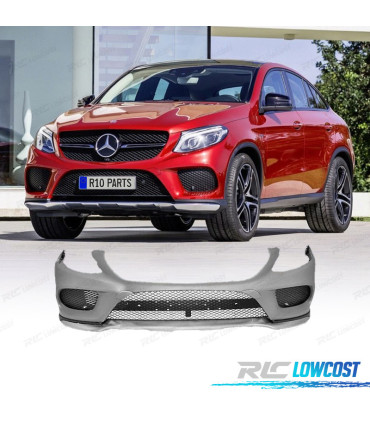 PARAURTI ANTERIORE PER MERCEDES GLE COUPE C292 15- LOOK AMG GLE 43 CON PDC