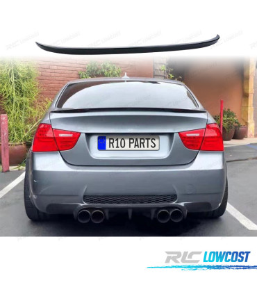 SPOILER ALLETTONE BMW E90 05-11 LOOK M3 NERO LUCIDO