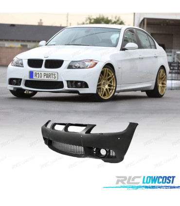 PARAURTI ANTERIORE PER BMW E90 91 05-08 LOOK M3 PDC FENDINEBBIA