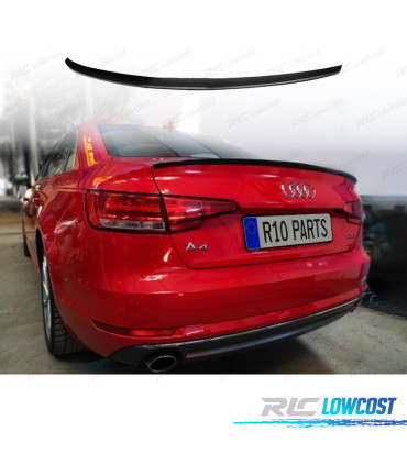 SPOILER AUDI A4 B9 SEDAN 15-18 LOOK S LINE