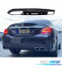 DIFFUSORE MERCEDES CLASSE C C205 COUPE AMG 14-18 LOOK C63 NERO LUCIDO