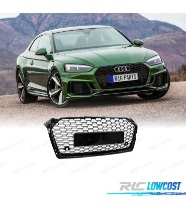 GRIGLIA AUDI A5 16-20 PDC LOOK RS5 NERO LUCIDO