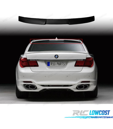SPOILER ALETTONE BMW F01 08-15 LOOK M NERO LUCIDO
