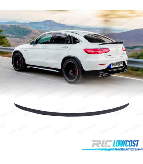 SPOILER MERCEDES GLC COUPE C253 15-22 LOOK AMG NERO LUCIDO