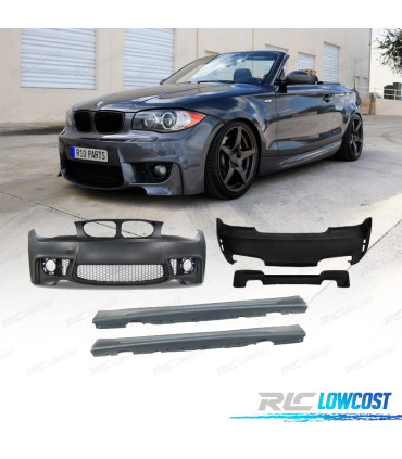 KIT CARROZZERIA BMW E82 E88 04-12 LOOK 1M