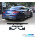 DIFFUSORE MERCEDES CLASSE C C205 COUPÉ AMG 14-18 LOOK C63 FINITURA CROMATA