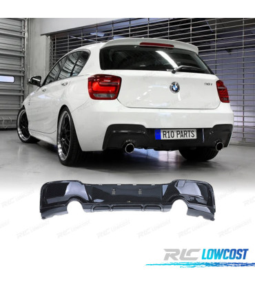 DIFFUSORE BMW F20 F21 10-15 LOOK M PERFORMANCE CARBONIO