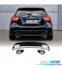 DIFFUSORE MERCEDES CLASSE A W176 12-18 LOOK AMG A45 TERMINALI DI SCARICO