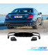 DIFFUSORE MERCEDES W213 4P LOOK AMG E63 + TERMINALI DI SCARICO NERI