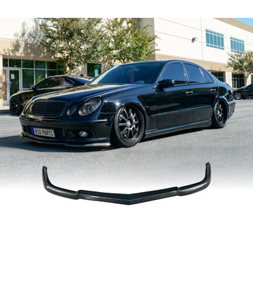 SPOILER LIP MERCEDES CLASSE E W211 AMG E63 07-09 IN CARBONIO