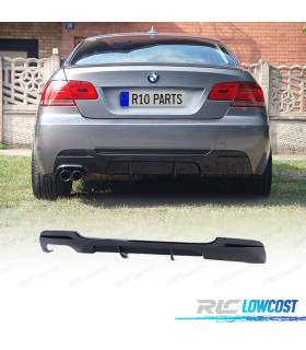 DIFFUSORE BMW E92 E93 05-13 LOOK M PERFORMANCE NERO LUCIDO