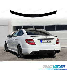 SPOILER ALETTONE MERCEDES CLASSE C W204 07-14 LOOK COUPÉ AMG IN CARBONIO