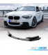 SPOILER LIP ANTERIORE BMW F20 F21 11-15 LOOK M PERFORMANCE NERO LUCIDO