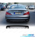 DIFFUSORE PER MERCEDES CLA W117 13-18 LOOK A45 TERMINALI DI SCARICO