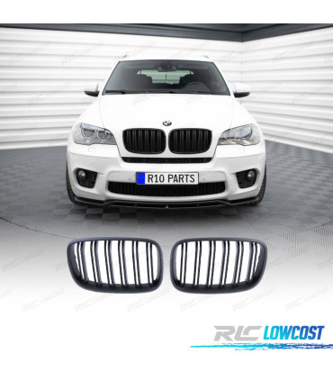 GRIGLIE PER BMW X5 E70 X6 E71 LOOK M NERO OPACO