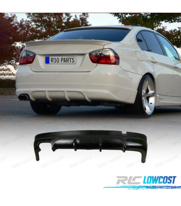 DIFFUSORE BMW E90 E91 SEDAN TOURING 04-11 NERO