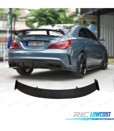 ALERONE SPOILER PER MERCEDES CLA W117 A45 AMG CLA250 13-16 CARBONIO