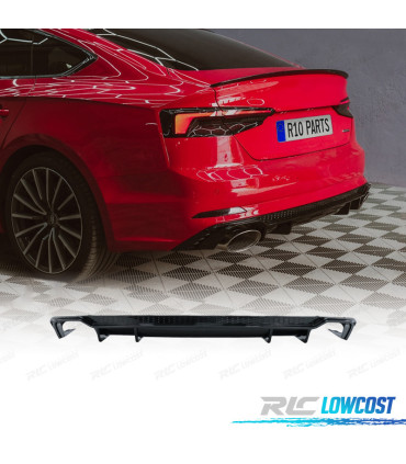 DIFFUSORE AUDI A5 SPORTBACK SLINE 17- LOOK RS5