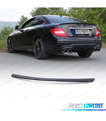 SPOILER MERCEDES C204 COUPÉ 07-12 LOOK AMG NERO LUCIDO