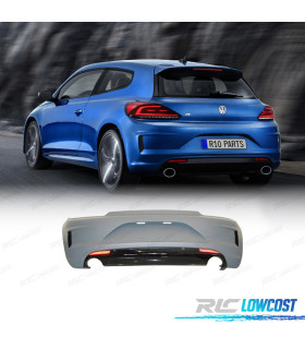 PARAURTI POSTERIORE VOLKSWAGEN VW SCIROCCO 15- LOOK R