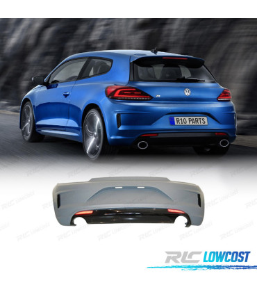 PARAURTI POSTERIORE VOLKSWAGEN VW SCIROCCO 15- LOOK R