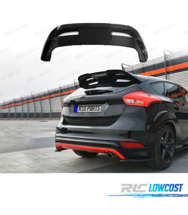 SPOILER ALETTONE PER FORD FOCUS ST 12- IN CARBONIO