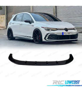 SPOILER FRONTALE VOLKSWAGEN VW GOLF 8 GTI 20- NERO LUCIDO