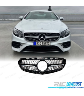 GRIGLIA MERCEDES CLASSE E W212 14-16 LOOK DIAMANTE NERO