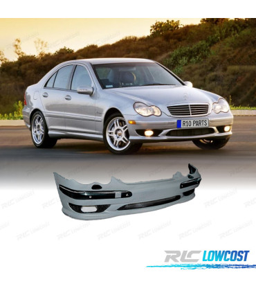 PARAURTI ANTERIORE PER MERCEDES W203 00-04 LOOK AMG PDC SRA