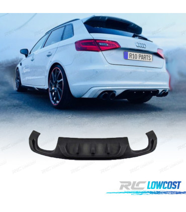 DIFFUSORE AUDI A3 8V 12-16 LOOK RS3
