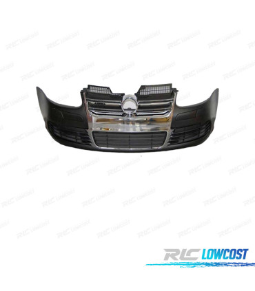 PARAURTI ANTERIORE VOLKSWAGEN VW GOLF MK5 03-08 LOOK R32 SRA CROMO