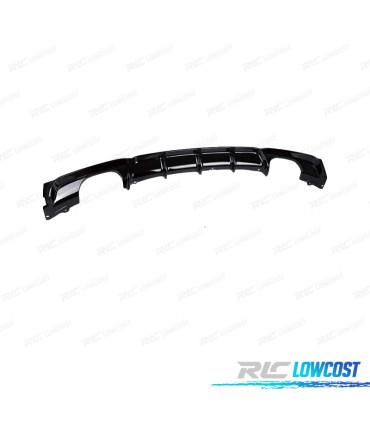 DIFFUSORE BMW F30 F31 11-18 LOOK M PERFORMANCE NERO LUCIDO