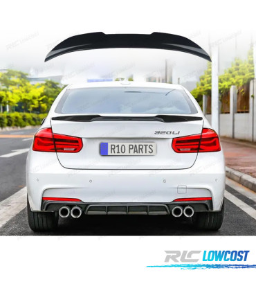 SPOILER BMW F30 11-18 LOOK M3 CS PSM PERFORMANCE NERO LUCIDO