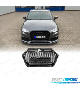 GRIGLIA PER AUDI A3 16- LOOK RS3 NERO