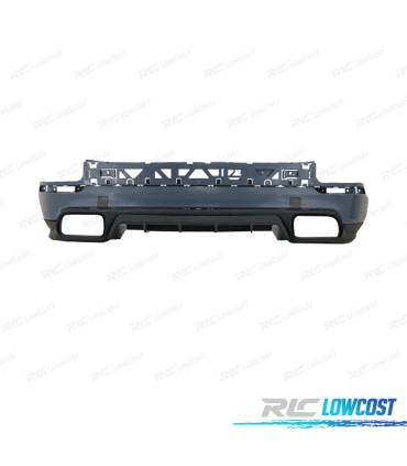 PARAURTI POSTERIORE PORSCHE CAYENNE 18-23 + DIFFUSORE LOOK TURBO