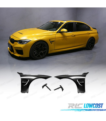 KIT 2 PINNE BMW F30 F31 LOOK M4 CORNICE NERA