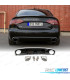 DIFFUSORE AUDI A4 B8 SEDAN AVANT 12-15 LOOK RS4 + TERMINALE DI SCARICO