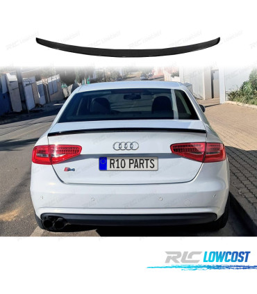 SPOILER ALETTONE AUDI A4 B8 09-12 IN CARBONIO